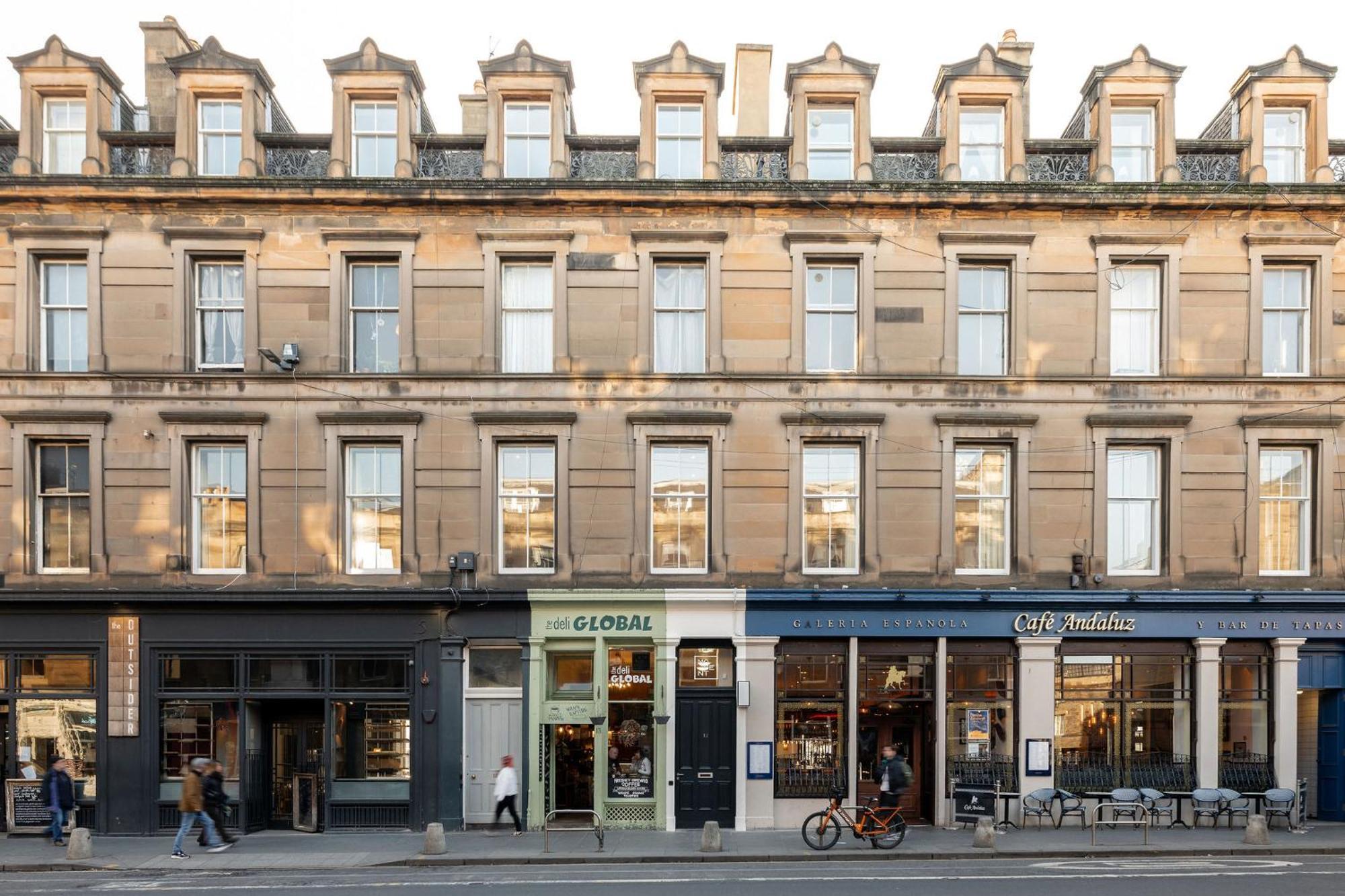 Moment George IV Bridge Hotell Edinburg Exteriör bild